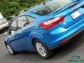 2012 Sonic Blue Metallic Ford Focus SEL Sedan  photo #33