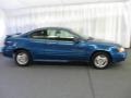 2000 Medium Gulf Blue Metallic Pontiac Grand Am SE Coupe  photo #2