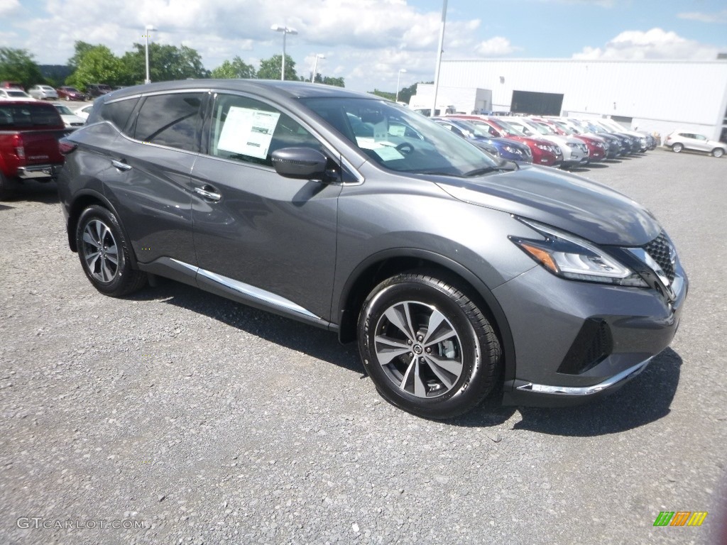 Gun Metallic 2019 Nissan Murano S AWD Exterior Photo #134028300