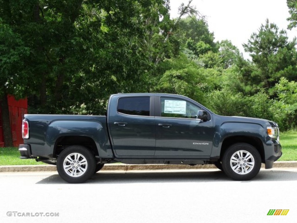 2019 Canyon SLE Crew Cab - Dark Sky Metallic / Jet Black photo #2