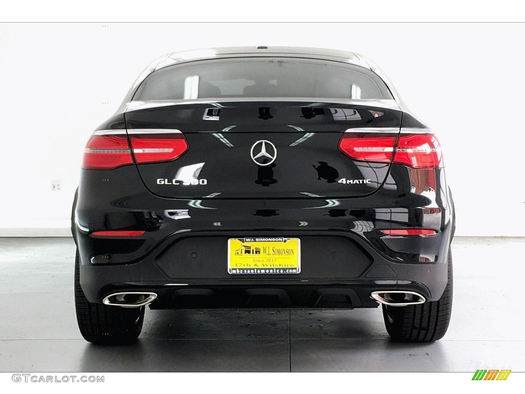 2019 GLC 300 4Matic Coupe - Black / Black photo #3