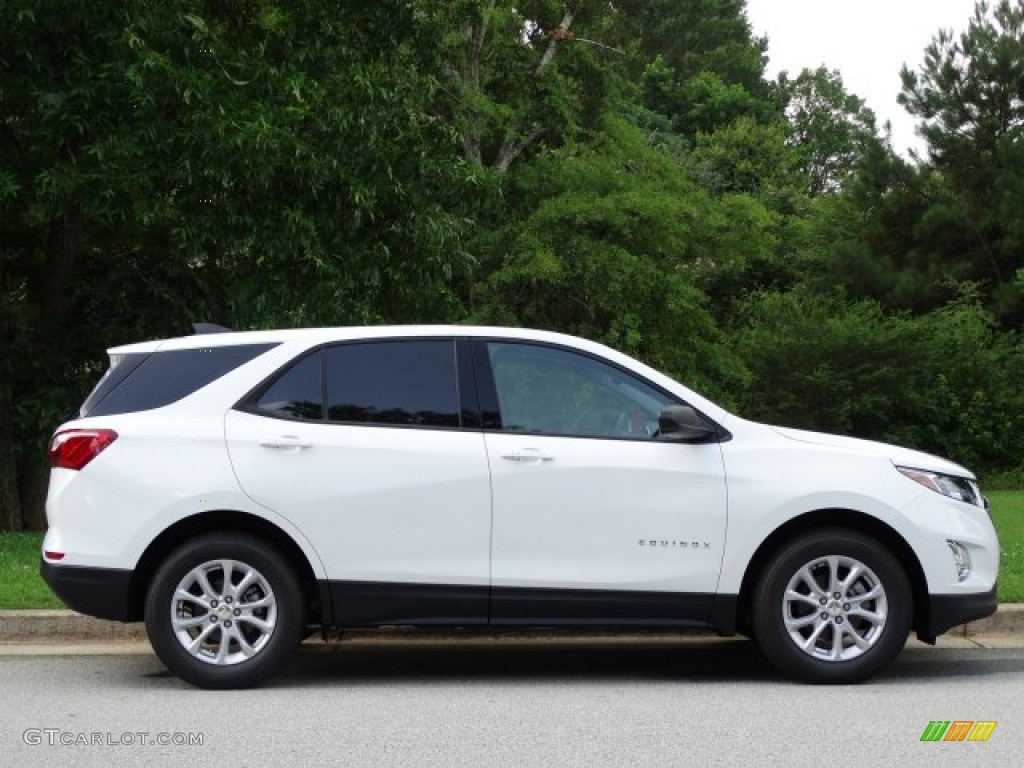 2019 Equinox LS - Summit White / Medium Ash Gray photo #2