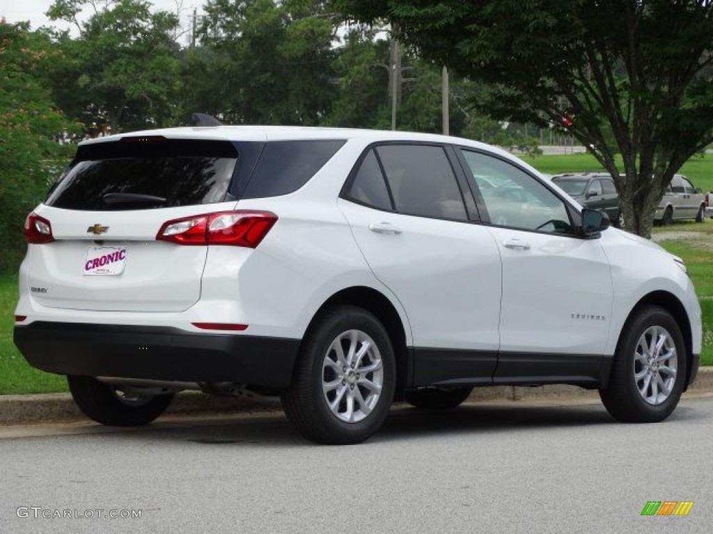 2019 Equinox LS - Summit White / Medium Ash Gray photo #3