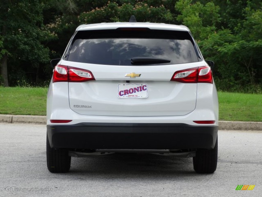 2019 Equinox LS - Summit White / Medium Ash Gray photo #7