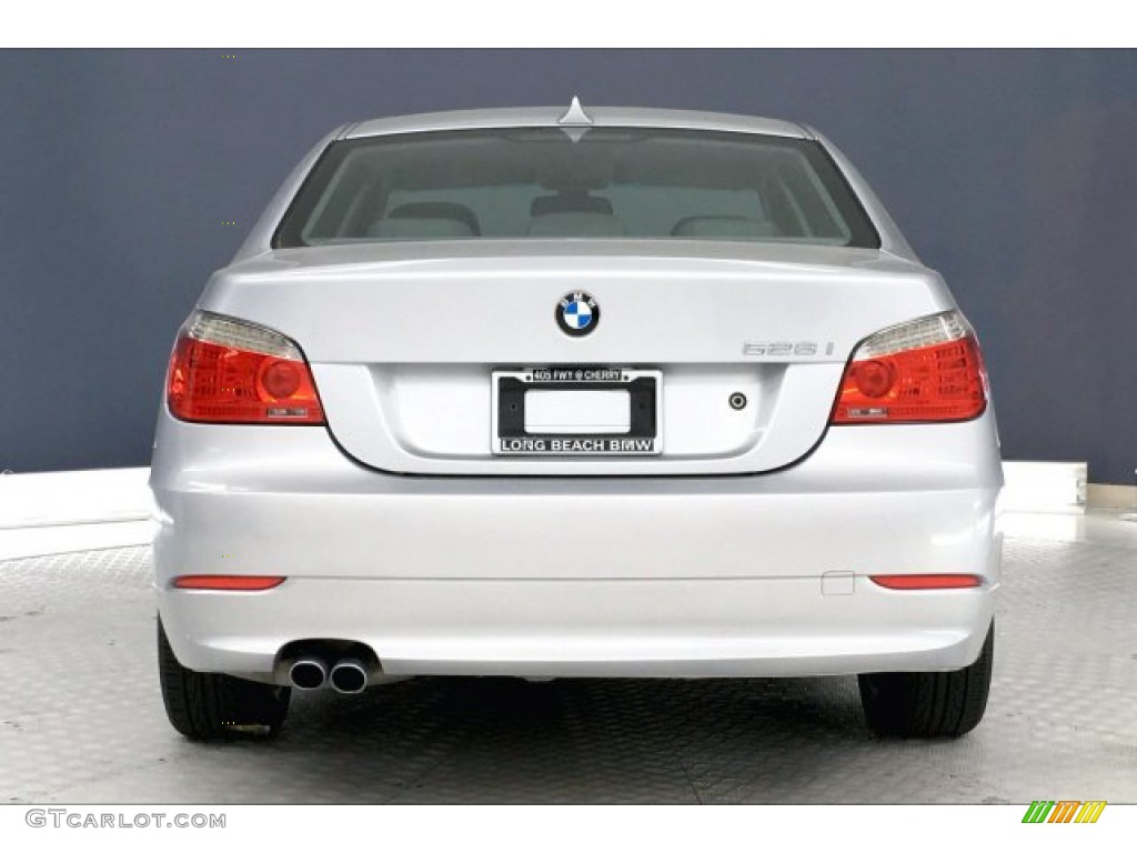 2009 5 Series 528i Sedan - Titanium Silver Metallic / Grey Dakota Leather photo #3