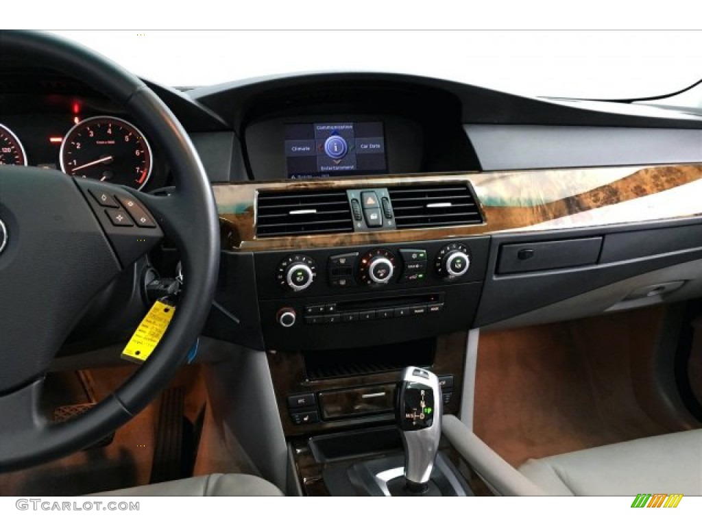 2009 5 Series 528i Sedan - Titanium Silver Metallic / Grey Dakota Leather photo #5