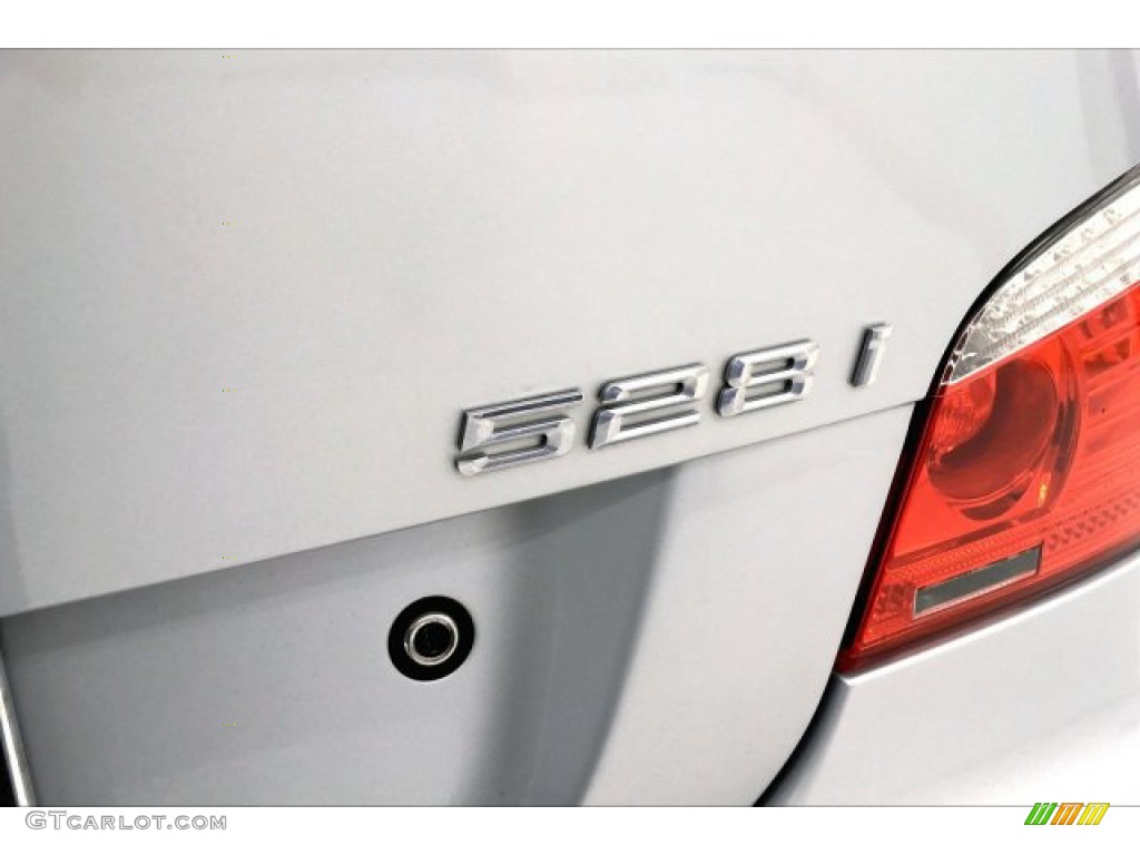 2009 5 Series 528i Sedan - Titanium Silver Metallic / Grey Dakota Leather photo #7