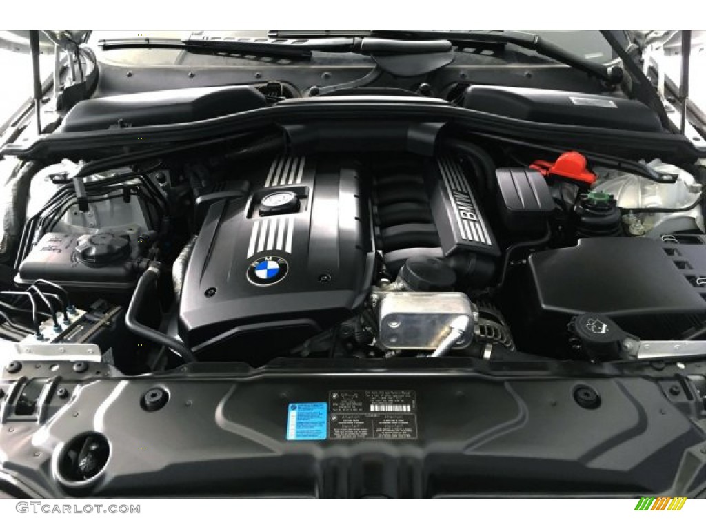 2009 5 Series 528i Sedan - Titanium Silver Metallic / Grey Dakota Leather photo #9