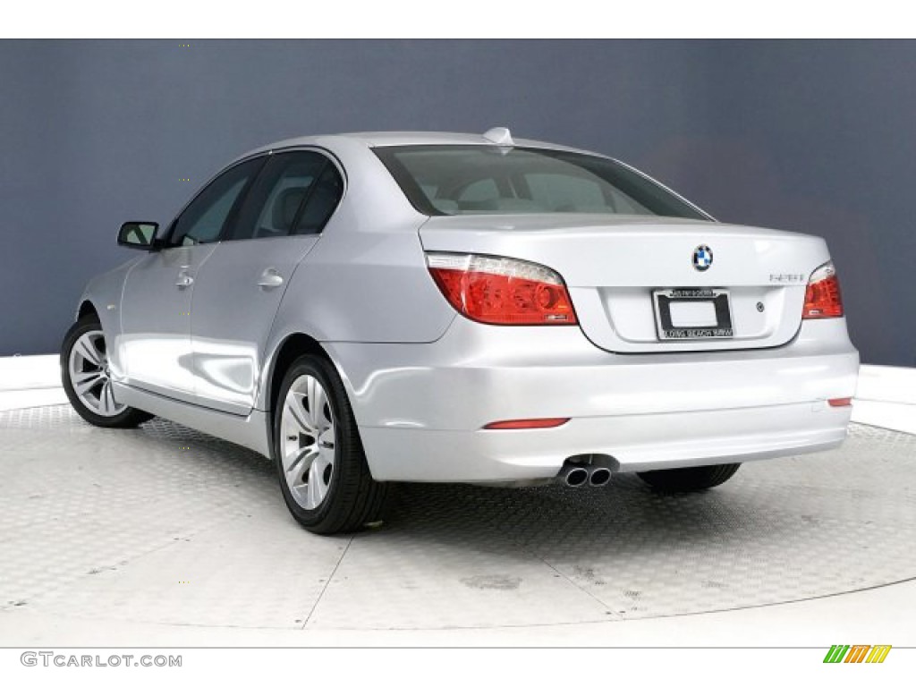 2009 5 Series 528i Sedan - Titanium Silver Metallic / Grey Dakota Leather photo #10