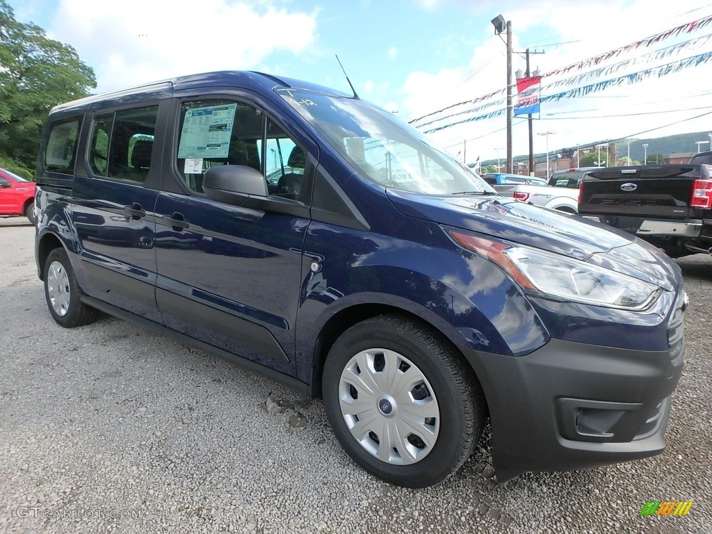 Dark Blue 2019 Ford Transit Connect XL Passenger Wagon Exterior Photo #134031723