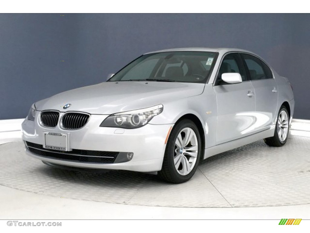 2009 5 Series 528i Sedan - Titanium Silver Metallic / Grey Dakota Leather photo #12