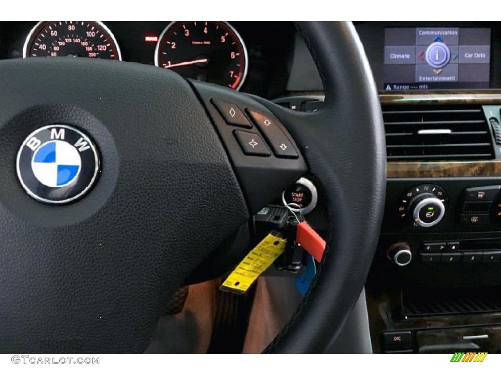 2009 5 Series 528i Sedan - Titanium Silver Metallic / Grey Dakota Leather photo #14