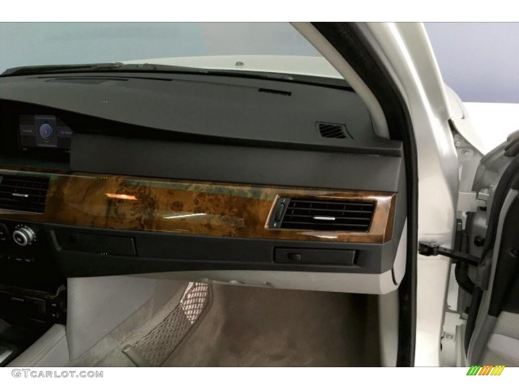 2009 5 Series 528i Sedan - Titanium Silver Metallic / Grey Dakota Leather photo #23