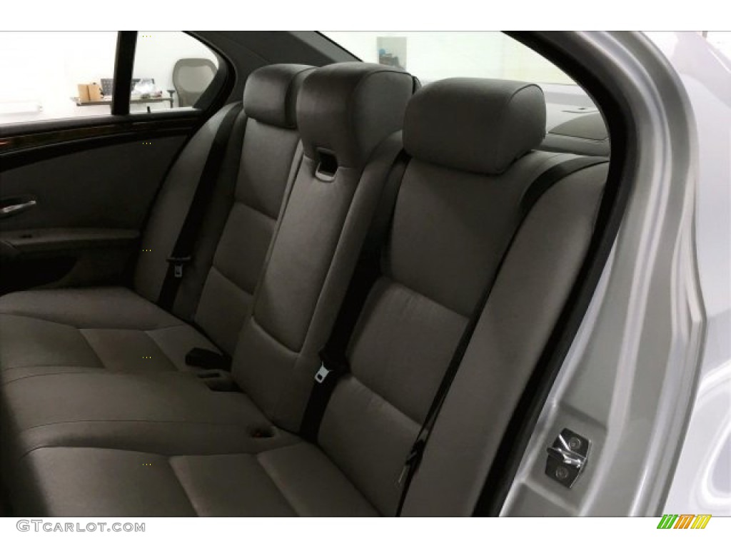 2009 5 Series 528i Sedan - Titanium Silver Metallic / Grey Dakota Leather photo #32