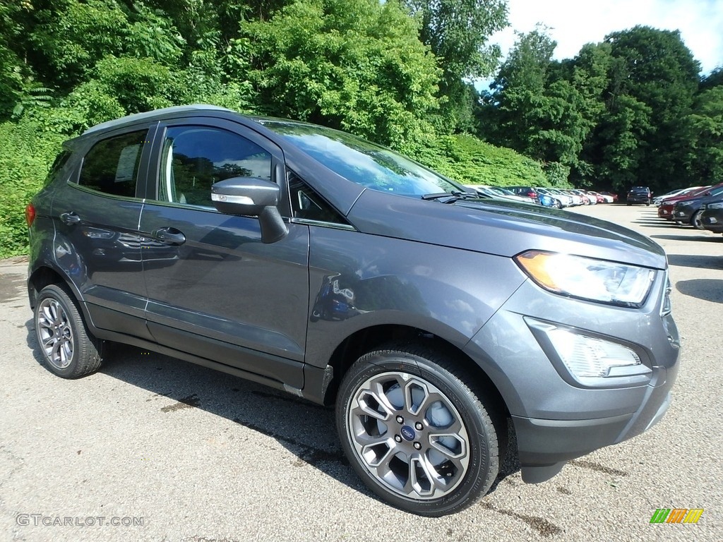 Smoke Metallic 2019 Ford EcoSport Titanium 4WD Exterior Photo #134031879