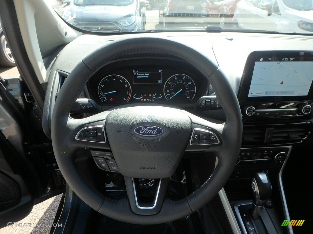 2019 EcoSport Titanium 4WD - Smoke Metallic / Ebony Black photo #18
