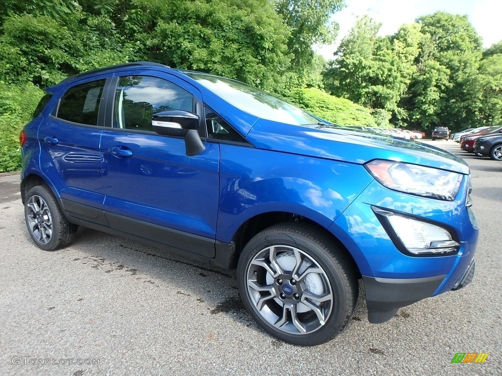 Lightning Blue Metallic 2019 Ford EcoSport SES 4WD Exterior Photo #134032005