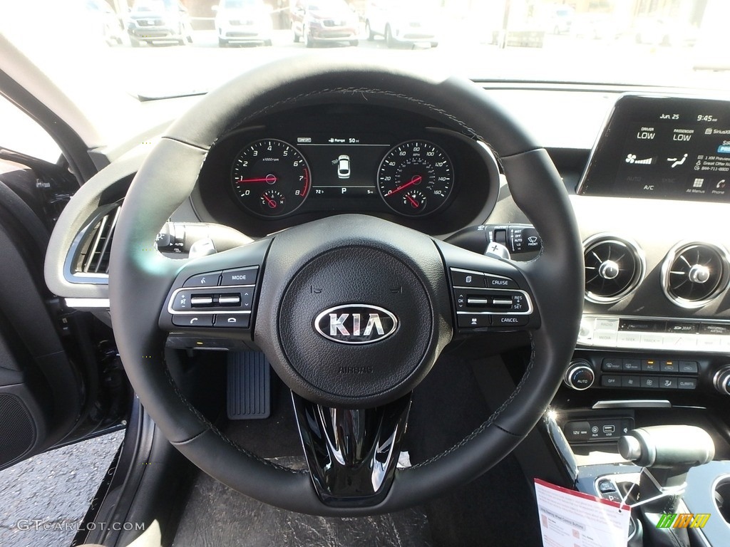 2019 Kia Stinger Premium AWD Steering Wheel Photos