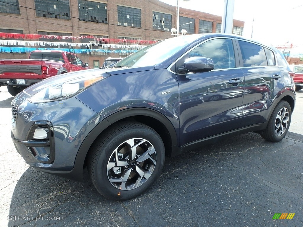 Pacific Blue 2020 Kia Sportage LX AWD Exterior Photo #134032419