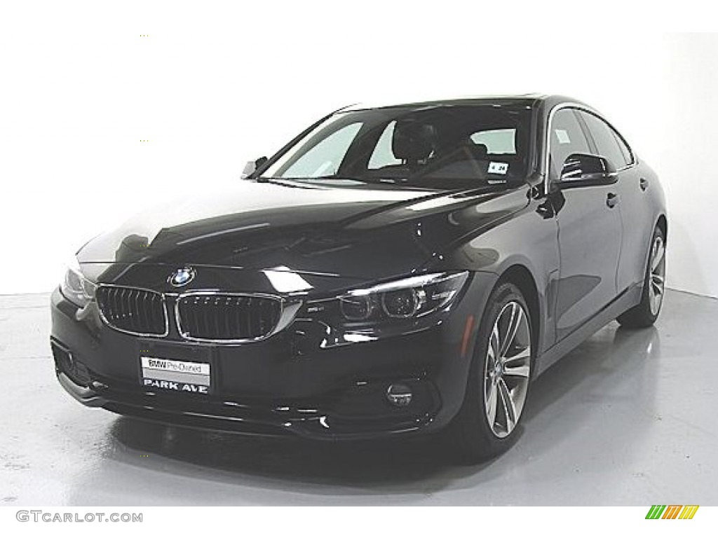 2019 4 Series 430i xDrive Gran Coupe - Jet Black / Black photo #1