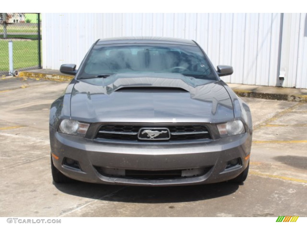 2011 Mustang V6 Premium Coupe - Sterling Gray Metallic / Charcoal Black photo #3