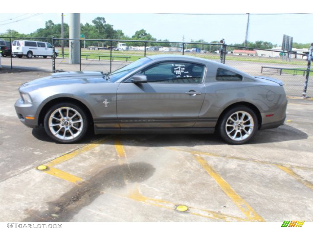 2011 Mustang V6 Premium Coupe - Sterling Gray Metallic / Charcoal Black photo #6