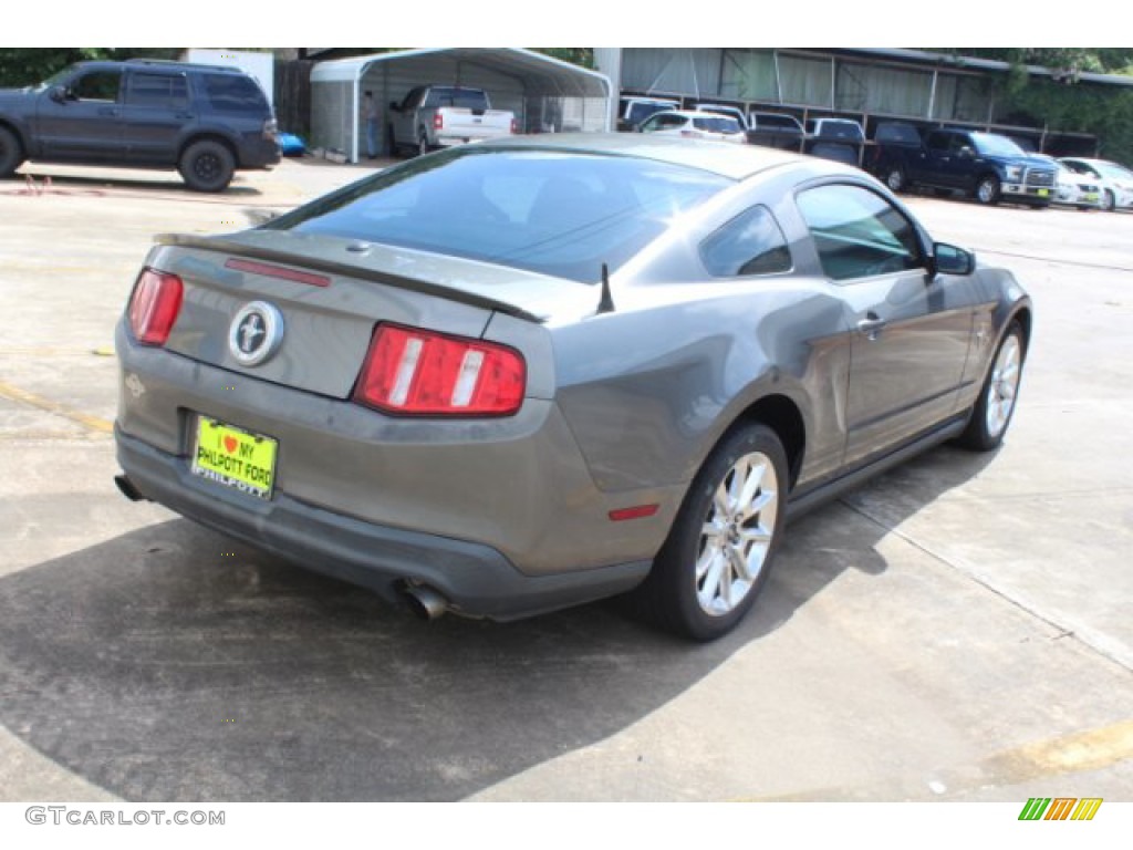 2011 Mustang V6 Premium Coupe - Sterling Gray Metallic / Charcoal Black photo #9