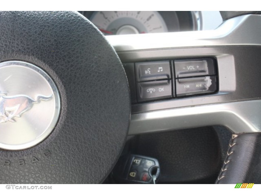 2011 Mustang V6 Premium Coupe - Sterling Gray Metallic / Charcoal Black photo #17