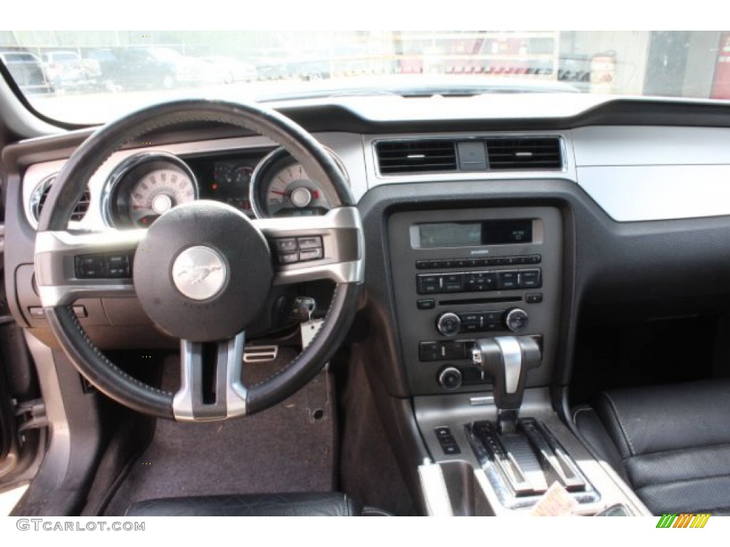 2011 Mustang V6 Premium Coupe - Sterling Gray Metallic / Charcoal Black photo #18