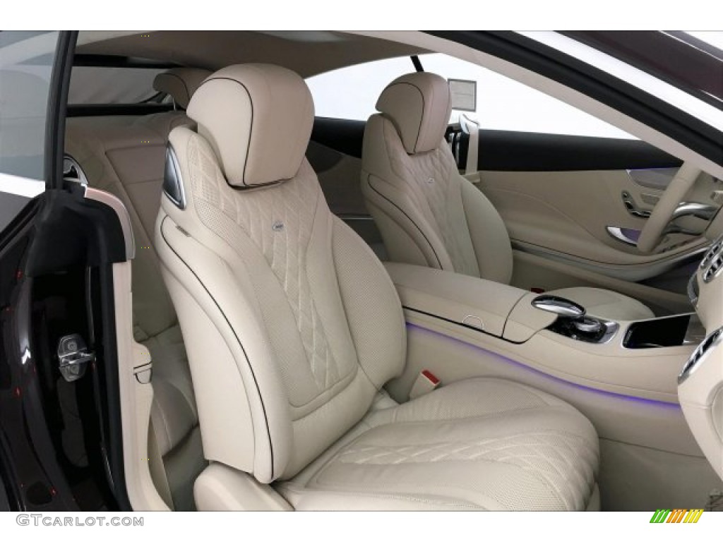 designo Porcelain/Espresso Interior 2019 Mercedes-Benz S 560 4Matic Coupe Photo #134033427