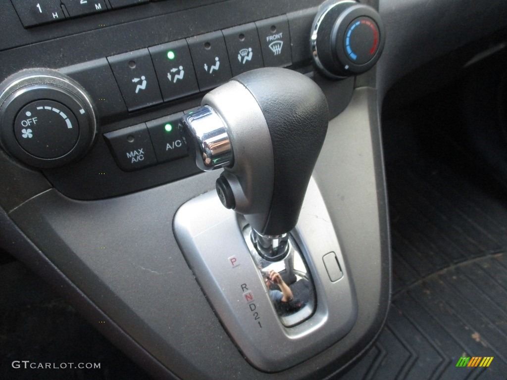 2011 CR-V EX 4WD - Crystal Black Pearl / Black photo #14