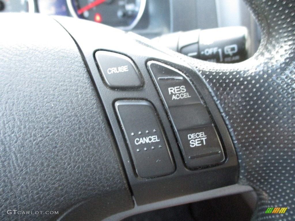 2011 CR-V EX 4WD - Crystal Black Pearl / Black photo #16