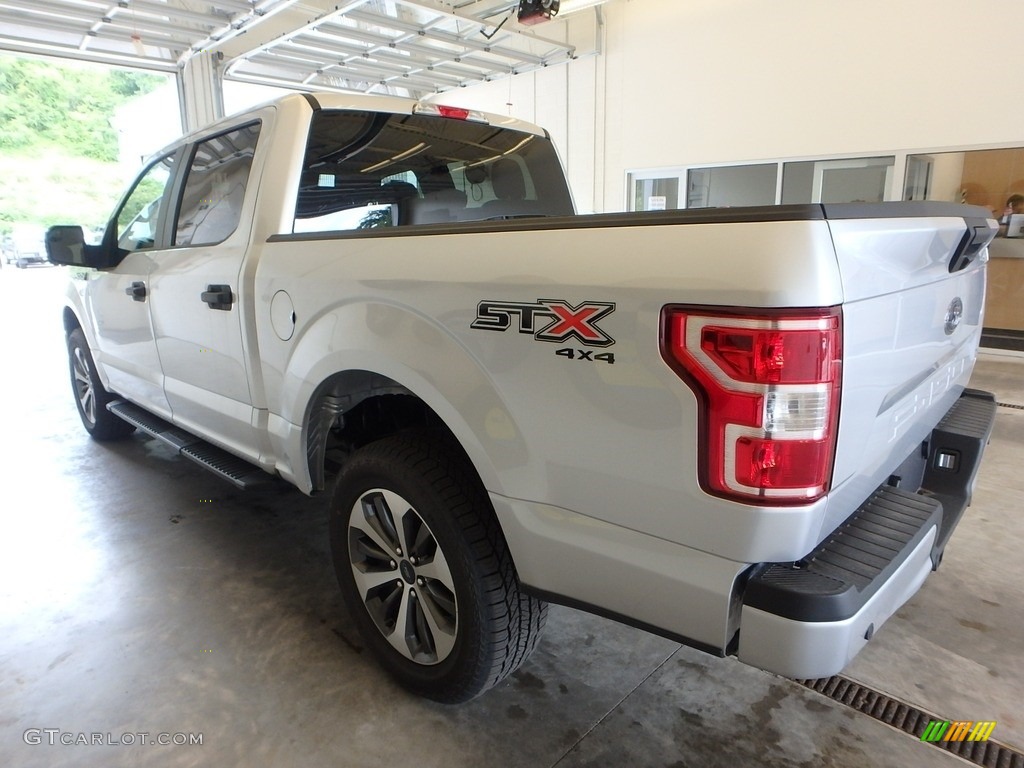 2019 F150 STX SuperCrew 4x4 - Ingot Silver / Earth Gray photo #3