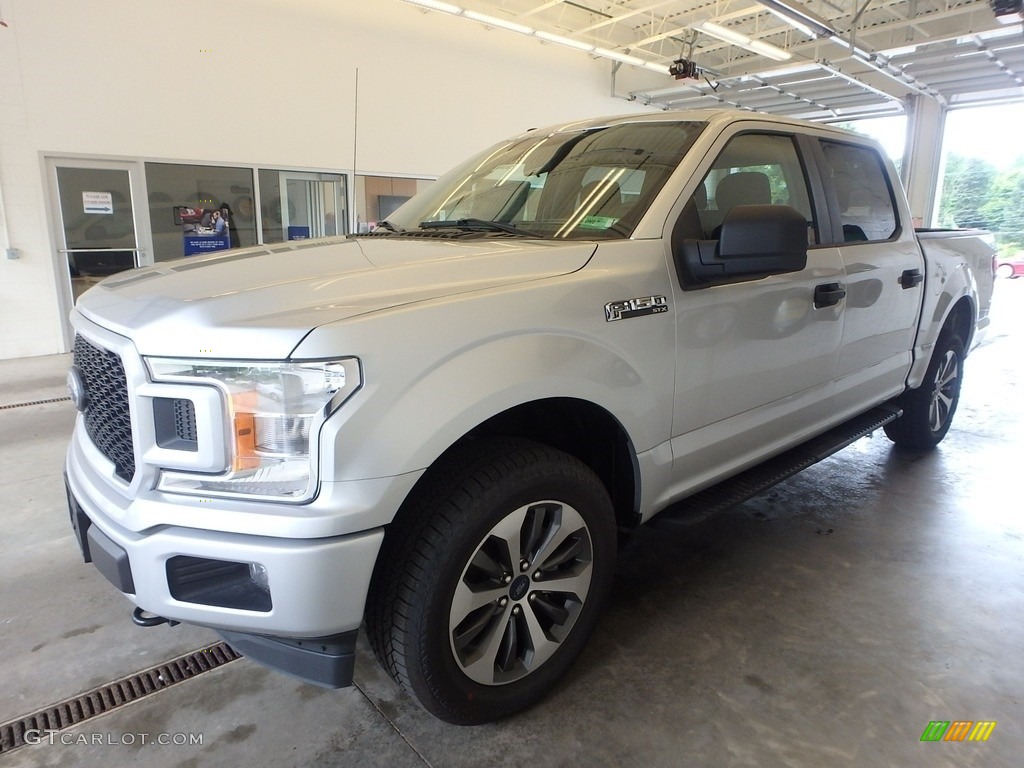 2019 F150 STX SuperCrew 4x4 - Ingot Silver / Earth Gray photo #4