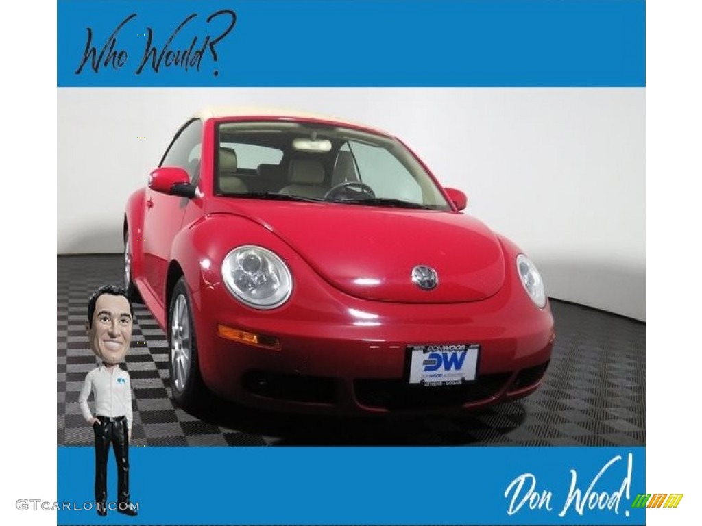 Salsa Red Volkswagen New Beetle