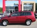 2006 Salsa Red Pearl Toyota Highlander I4  photo #2