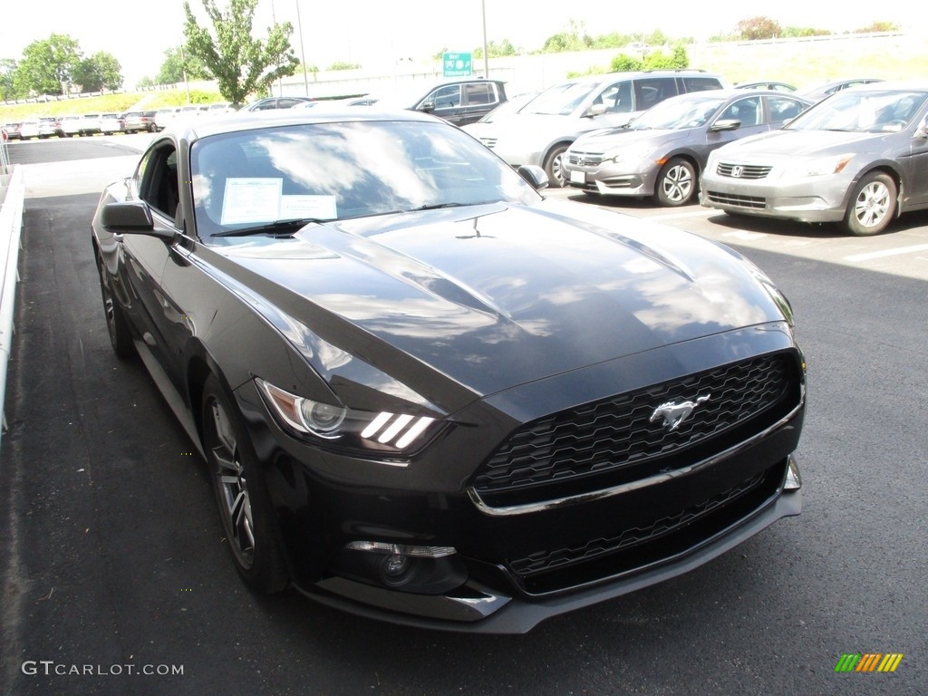 2017 Mustang Ecoboost Coupe - Shadow Black / Ebony photo #7