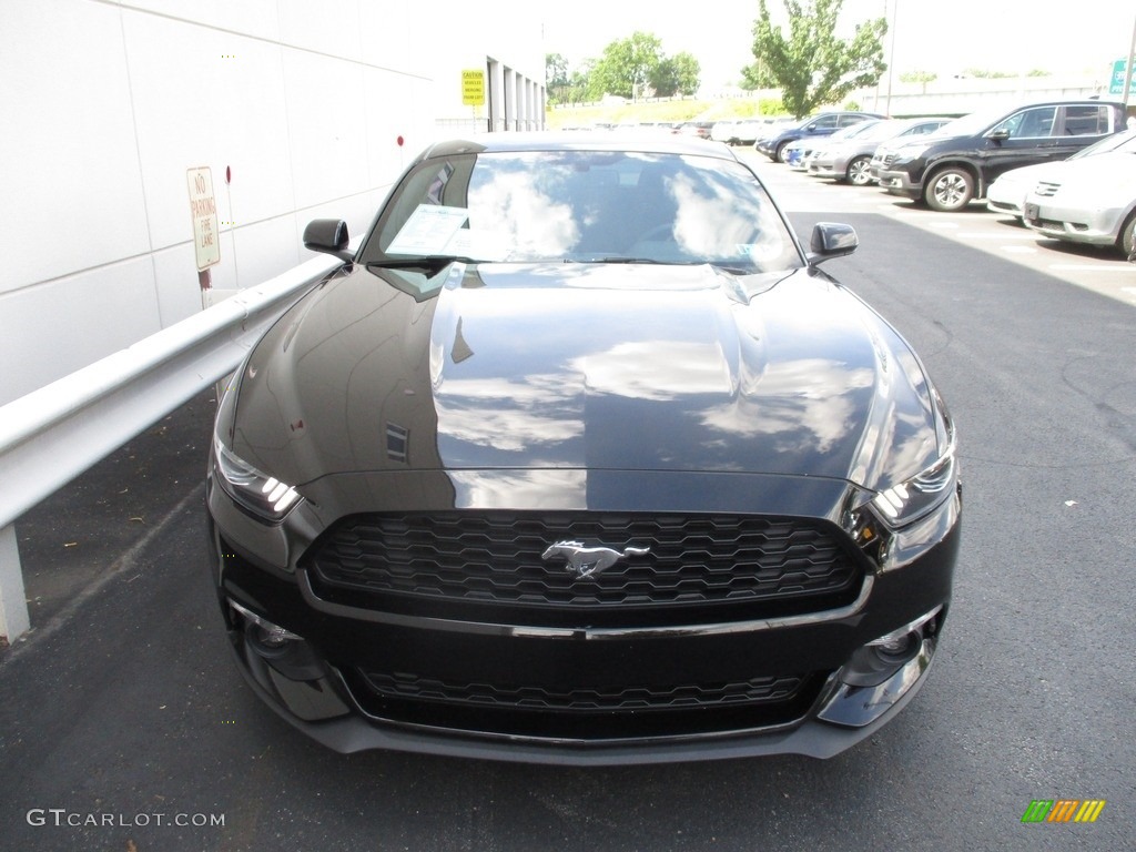 2017 Mustang Ecoboost Coupe - Shadow Black / Ebony photo #8