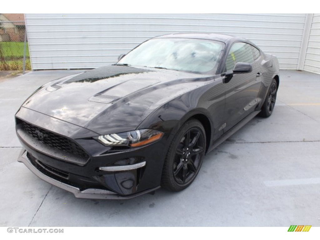 2019 Mustang EcoBoost Fastback - Shadow Black / Ebony photo #4