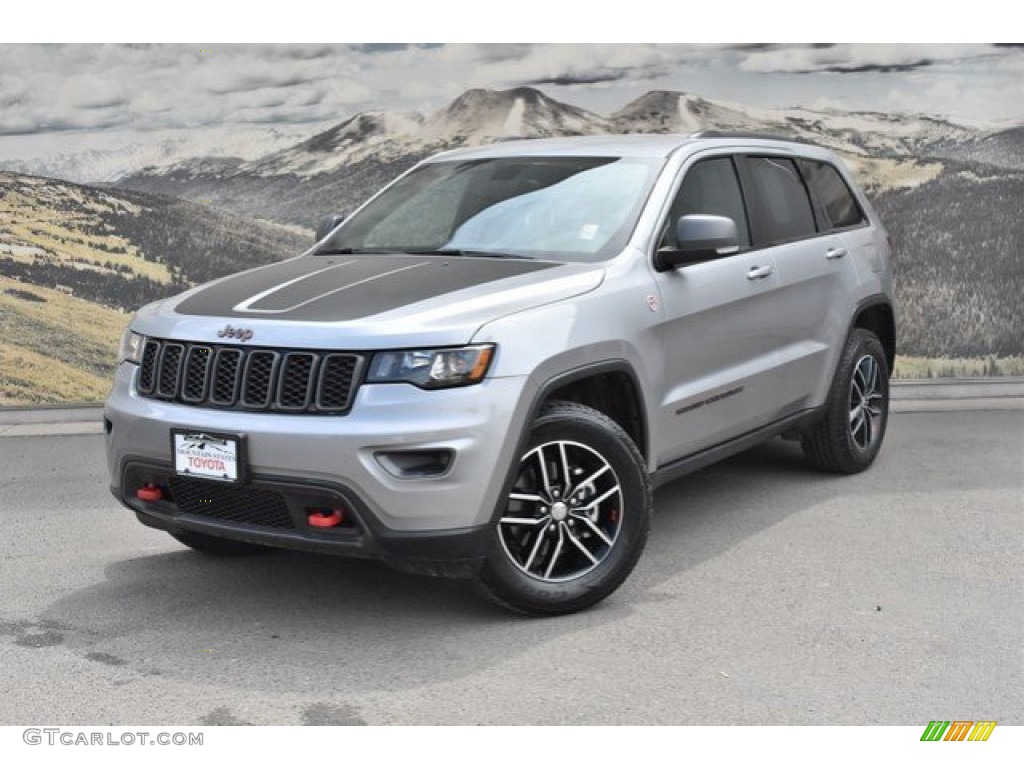 2017 Grand Cherokee Trailhawk 4x4 - Billet Silver Metallic / Black photo #5