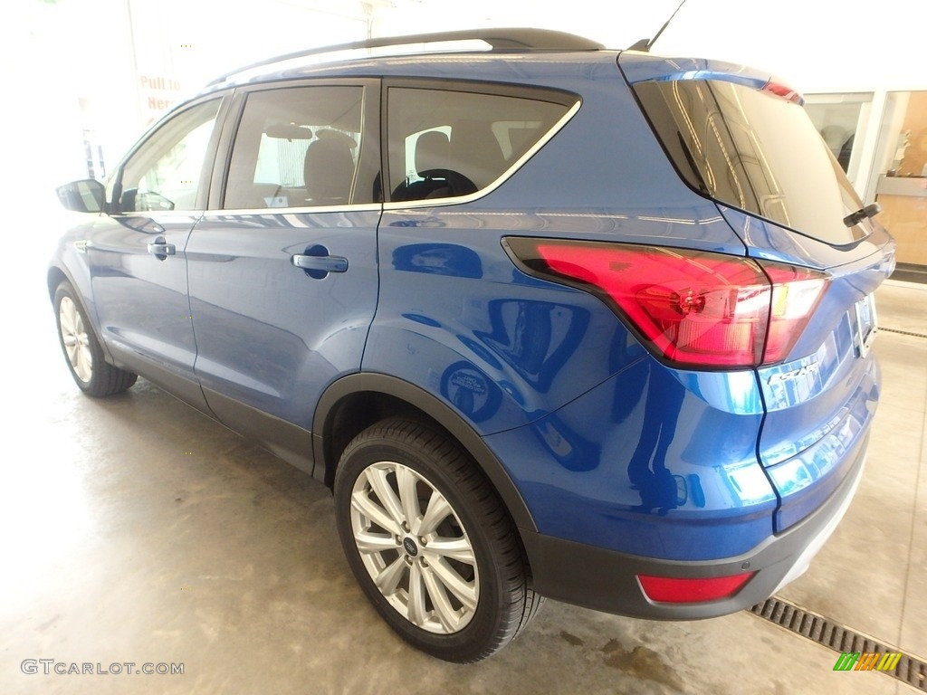 2019 Escape SEL 4WD - Lightning Blue / Chromite Gray/Charcoal Black photo #4