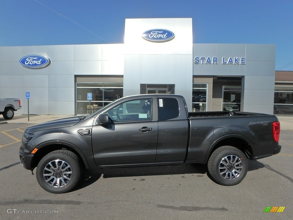 2019 Ranger XLT SuperCab 4x4 - Magnetic Metallic / Ebony photo #1