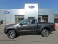 Magnetic Metallic 2019 Ford Ranger XLT SuperCab 4x4