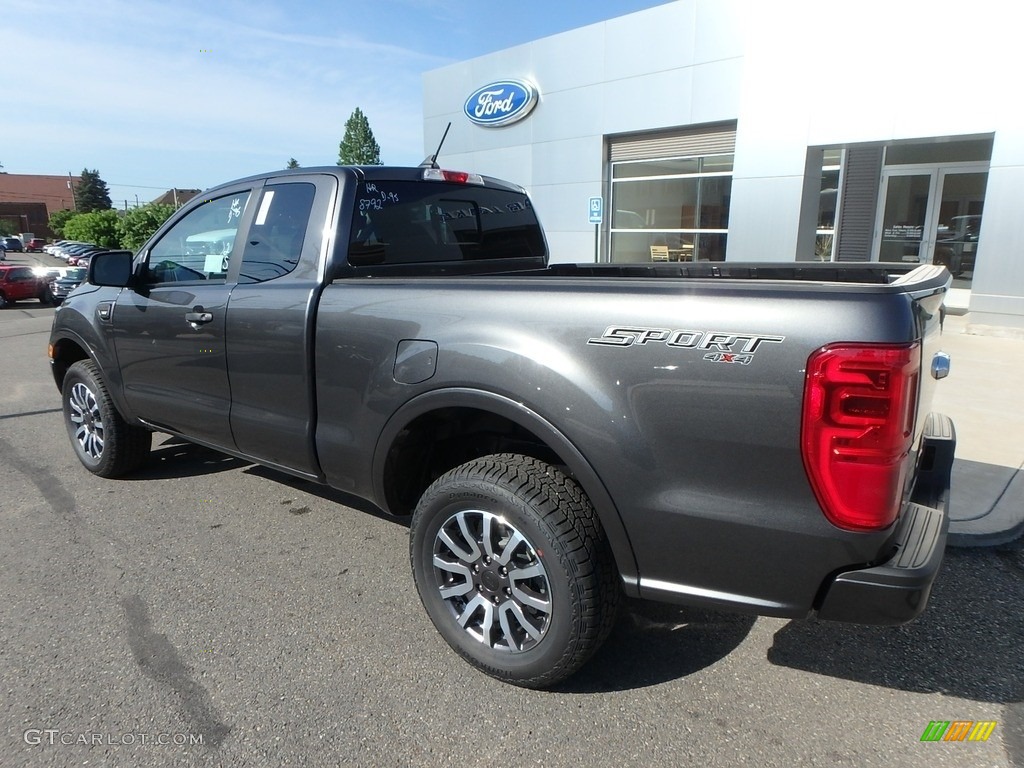2019 Ranger XLT SuperCab 4x4 - Magnetic Metallic / Ebony photo #7