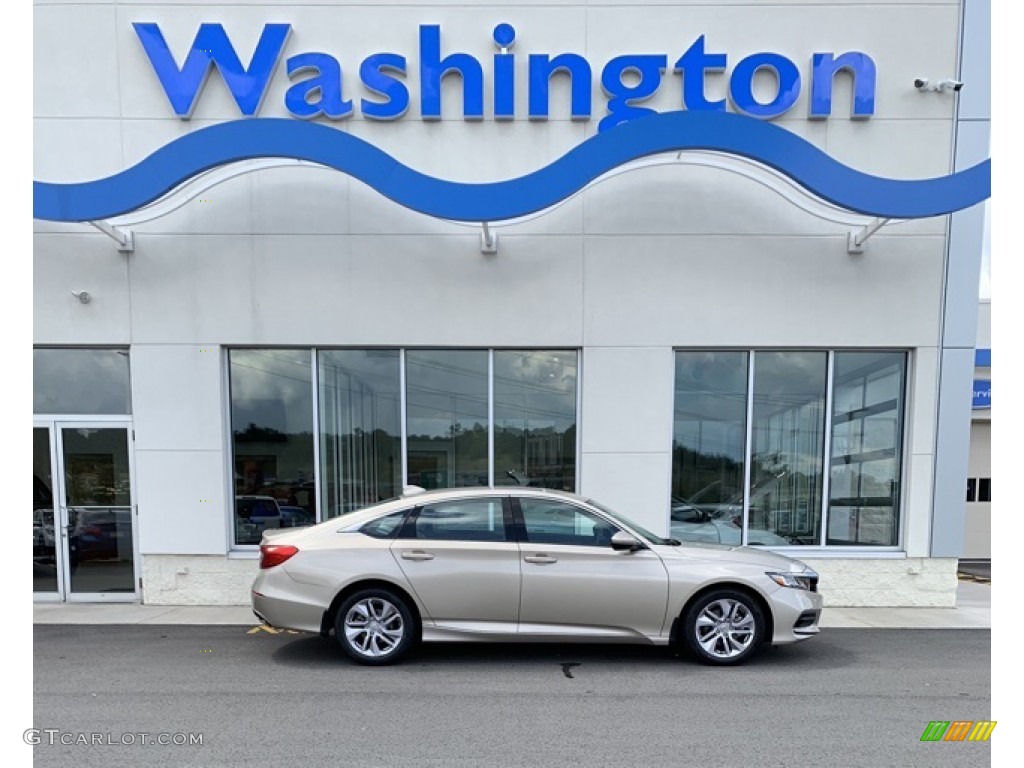 2019 Accord LX Sedan - Champagne Frost Pearl / Ivory photo #1