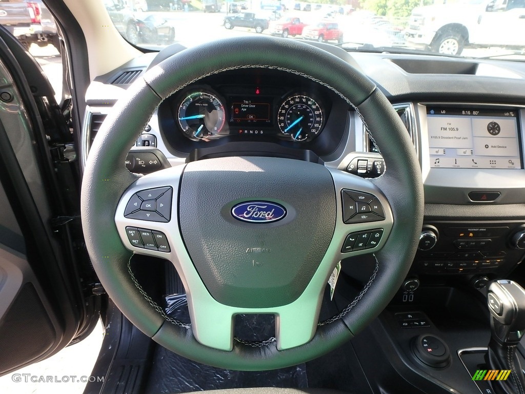 2019 Ranger XLT SuperCab 4x4 - Magnetic Metallic / Ebony photo #16