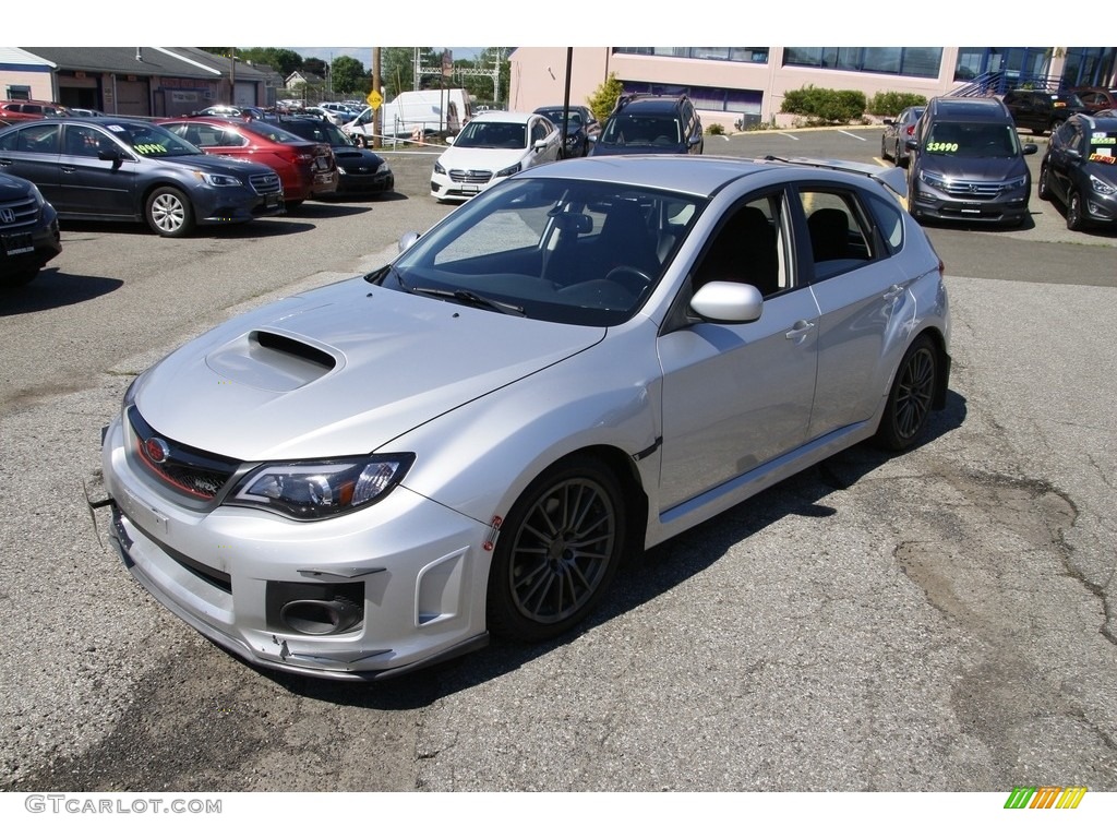 2011 Impreza WRX Wagon - Spark Silver Metallic / Carbon Black photo #3