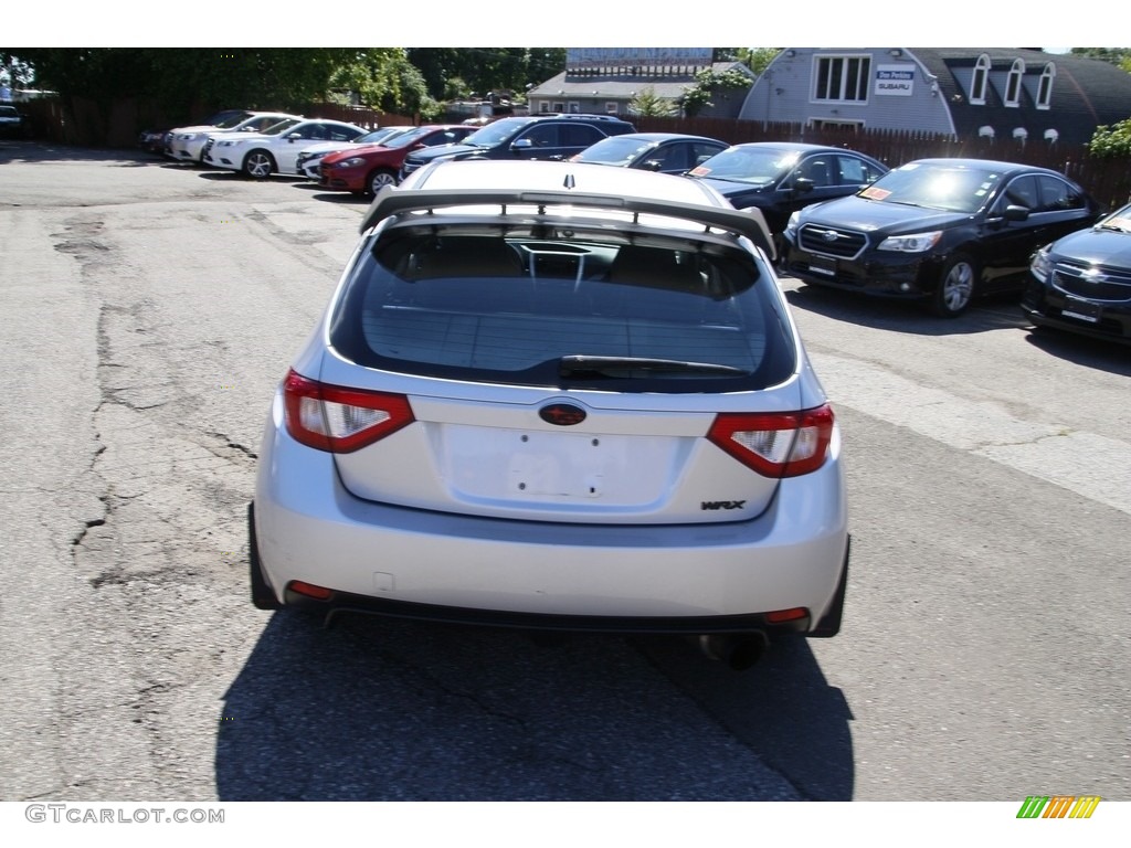 2011 Impreza WRX Wagon - Spark Silver Metallic / Carbon Black photo #6