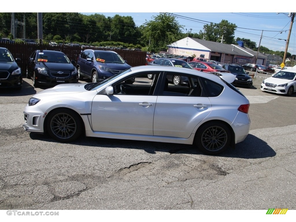 2011 Impreza WRX Wagon - Spark Silver Metallic / Carbon Black photo #8
