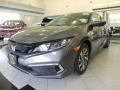 Modern Steel Metallic - Civic LX Coupe Photo No. 1